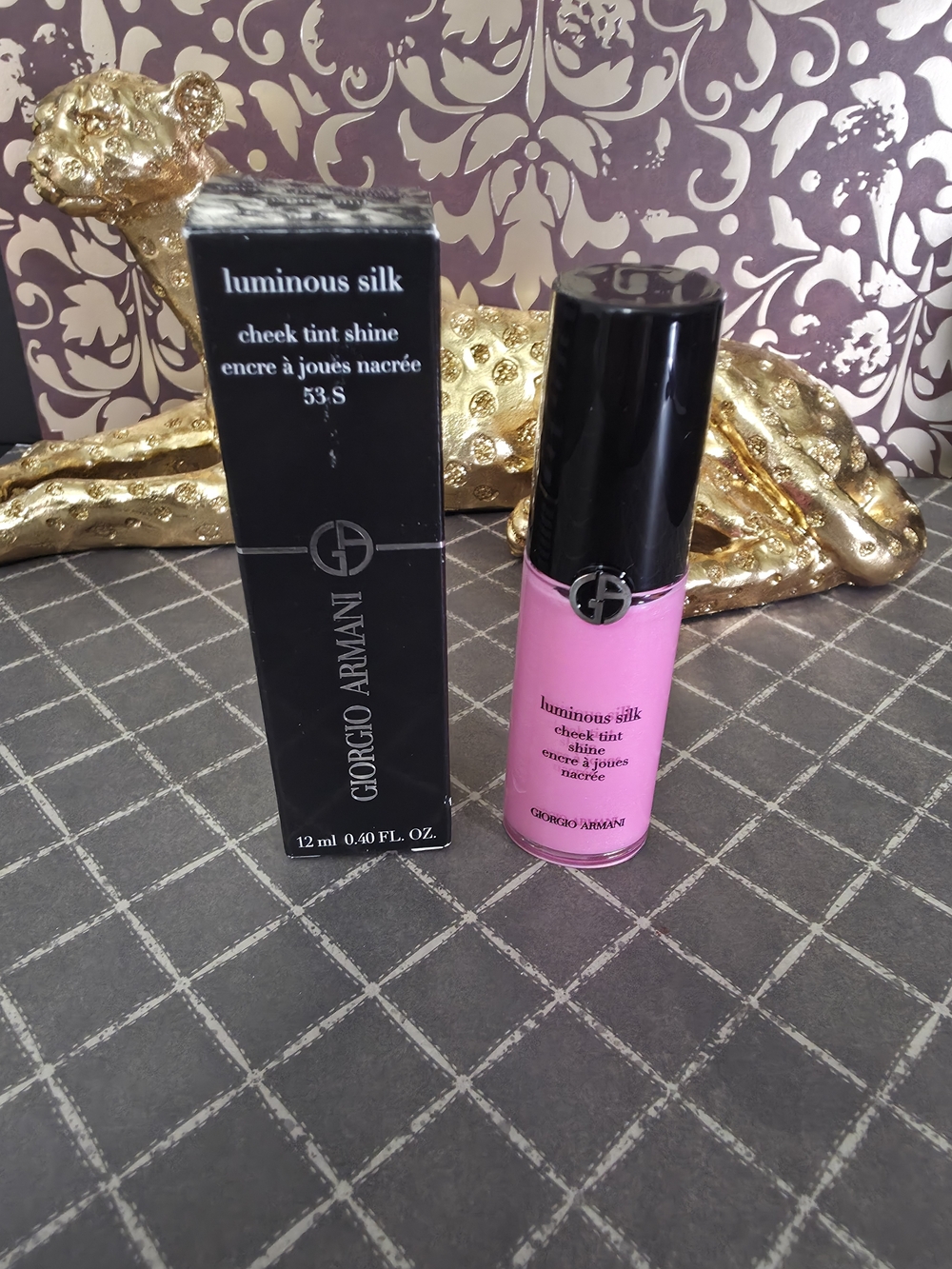 Giorgio Armani Luminous Silk Cheek Tint Shine - Bright Pink 53S